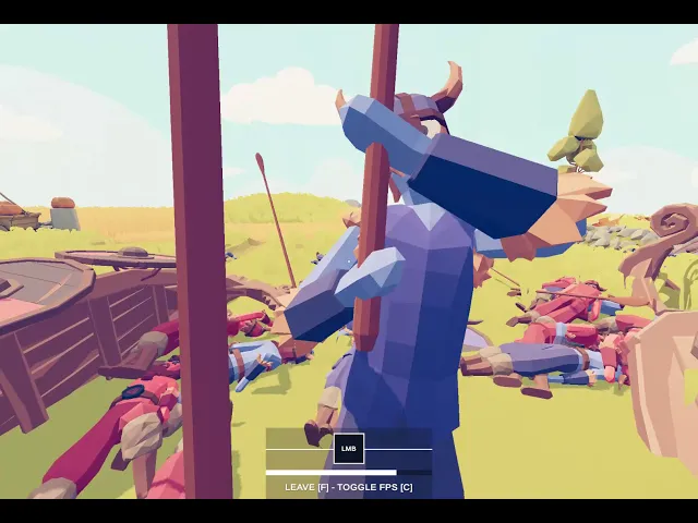 totally accurate battle simulator: 6 longships vs 6 longships first person edition!
